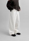 Kirold Balloon Wide Cotton Pants