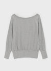 [MADE] Boril Batwing Off-Shoulder Long Sleeve Tee