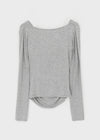 [MADE] Delief Cowl Neck Long Sleeve T-shirt