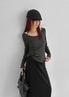 Derrell Banding Maxi Long Skirt