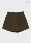 [MADE] Dinati Cotton One-tuck Shorts