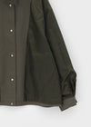 Romtor High Neck Half Cotton Jacket (belt Set)