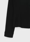 [MADE] Ruet Pleated Tie Blouse