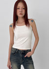 [MADE] Chiporing Fleece Lining Halter Sleeveless (Set Available)