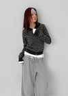 Warnang Strap Cargo Roll-up Training Pants