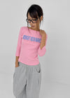 Bennett Printed Boat Neck Sleeveless Tee