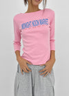 Bennett Printed Boat Neck Sleeveless Tee
