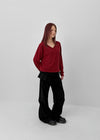 [MADE] Boudry Loose Fit V-neck Knitwear