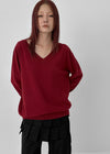 [MADE] Boudry Loose Fit V-neck Knitwear