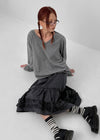 [MADE] Boudry Loose Fit V-neck Knitwear