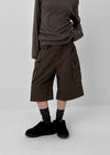 Donenka Pigment Cargo Bermuda Shorts