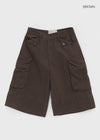 Donenka Pigment Cargo Bermuda Shorts