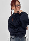 Redul High-Neck Blouson Jumper