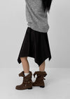 [MADE] Bushy Double Snap Midi Skirt