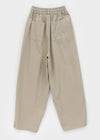 Long-nut Banding Rivet String Wide Pants