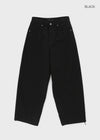Kumtner String Cotton Wide Pants