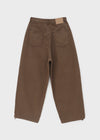 Kumtner String Cotton Wide Pants