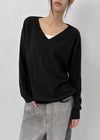 [MADE] Boudry Loose Fit V-neck Knitwear