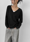 [MADE] Boudry Loose Fit V-neck Knitwear