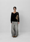 [MADE] Boudry Loose Fit V-neck Knitwear