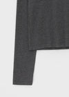 [MADE] Softie Angora U-neck Long Sleeve Tee