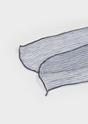 Roruto Striped Scarf (100% Linen)