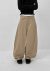 Dinu Bijou Embroidered Balloon Cotton Pants