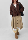 Redul High-Neck Blouson Jumper