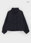Redul High-Neck Blouson Jumper