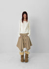 [MADE] Softy Angora Round Neck Long Sleeve T-shirt