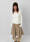 [MADE] Softy Angora Round Neck Long Sleeve T-shirt