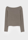 [MADE] Siero Wide V-Neck Long Sleeve Tee
