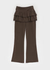 [MADE] Kuzel Cancan Bootcut Skirt Pants (belt Set)