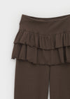 [MADE] Kuzel Cancan Bootcut Skirt Pants (belt Set)