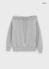 Lecha Strap Off-shoulder Man-to-man