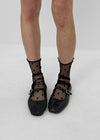 Poyan Wave See-through Dot Socks