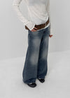 James Wide Bootcut Denim Pants