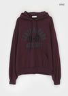 Disecil Loose Fit Patch Hoodie