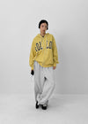 (UNISEX) Furry Overfit Jogger Banding Pants
