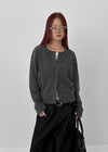 Bigging Stripe Non-fade Raw Wide Denim Pants