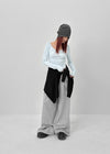 Benven Snap Button Layered Skirt Pants