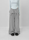 Benven Snap Button Layered Skirt Pants