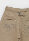 Dinu Bijou Embroidered Balloon Cotton Pants