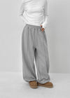 [MADE] Digit Pintuck Two-way Banding Pants