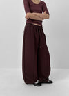 [MADE] Digit Pintuck Two-way Banding Pants