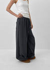 [MADE] Digit Pintuck Two-way Banding Pants