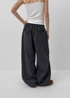 [MADE] Digit Pintuck Two-way Banding Pants