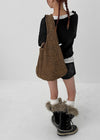 Tintum Reversible Leopard Shoulder Bag