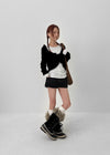 Tintum Reversible Leopard Shoulder Bag