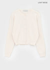 Gaeville Round Basic Cardigan